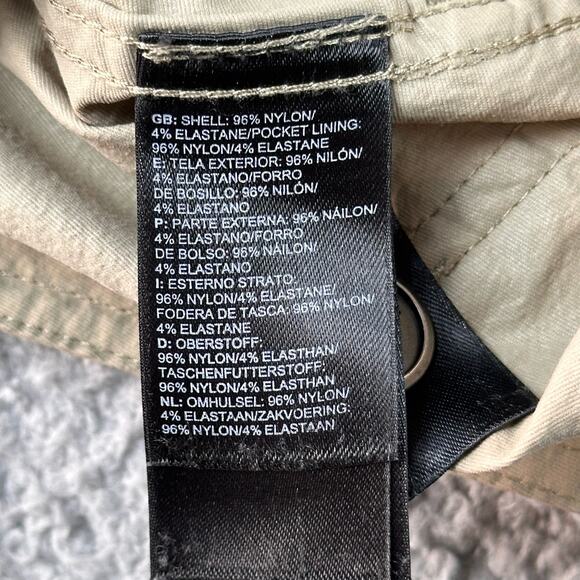 The North Face Mapleton Utility Shorts Nylon Womens 32" M Chino Gorpcore  Khaki - Picture 8 of 10